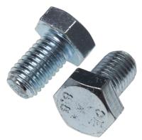 530-157 RS PRO Bright Zinc Plated Steel, Hex Bolt, M12 x 20mm