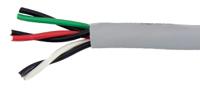 78073-sl005 Alpha Wire Ecogen Ecocable Mini Series Data Cable, 3 Pairs, 6 Cores, 0.241 mm², Unscreened, 24 AWG, 30m, None Shield,