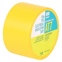 at7 Advance Tapes AT7 Yellow PVC Electrical Tape, 38mm x 20m