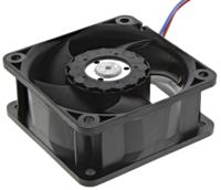 624hhr ebm-papst 620 Series Axial Fan, 24 V dc, DC Operation, 56m³/h, 3.6W, 60 x 60 x 25mm