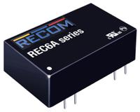 rec6a-2405swh2 Recom REC6A DC-DC Converter, 5V dc/ 1.2A Output, 18 → 36 V dc Input, 6W, Through Hole, +65°C Max Temp -40°C Min