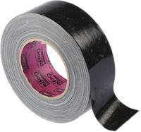 at202 Advance Tapes AT202 Black Gloss Gaffa Tape, 50mm x 50m, 0.22mm Thick