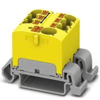 3273730 Phoenix Contact Distribution Block, 7 Way, 0.2 → 6mm², 32A, 450 V, Yellow