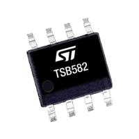 tsb582iydt TSB582IYDT STMicroelectronics, Operational Amplifier, 3.1 MHz, 8-Pin 36 V SO-8