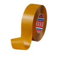 51970-00016-00 Tesa  Transparent Double Sided Plastic Tape, 0.220mm Thick, 13,5 N/cm, PP Backing, 50mm x 50m