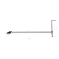 90040 BETA 900/40 1/4 in Swivel T Handle, 390 mm Overall