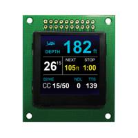 nhd-15-128128ugc3 NEWHAVEN DISPLAY INTERNATIONAL 1.5in Full Colour TFT matrix OLED Display 128 x 128pixels PCB Mount Parallel Interface