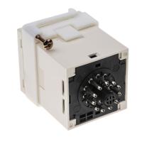 179-2915 RS PRO Panel Mount Timer Relay, 100 → 125 V dc, 100 → 240V ac, 2-Contact, 0.1 s → 300h, DPDT