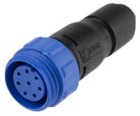 px041108s6065 Bulgin Circular Connector, 8 Contacts, Cable, Miniature Connector, Socket, Female, IP68, Buccaneer 400 Series