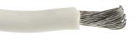 390845-wh005 Alpha Wire Hook-up Wire Silicone Series White 8.4 mm² Hook Up Wire, 8 AWG, 133/0.28 mm, 30m, Silicone Rubber
