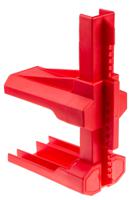 882-5920 RS PRO Red 6-Lock Polypropylene Ball Valve Lockout, 8mm Shackle, 203.2mm Attachment