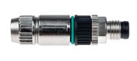 21021511305 HARTING, HARAX 3 Pole M8, Standard Din Plug, Screw On, Male, Panel Mount