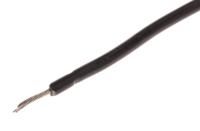 3073-bk005 Alpha Wire Hook-up Wire PVC Series Black 0.52 mm² Hook Up Wire, 20 AWG, 10/0.25 mm, 30m, PVC Insulation, 3073 BK005