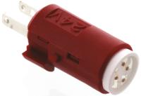 a16-24dr Omron Red LED Indicator Lamp, 24V dc