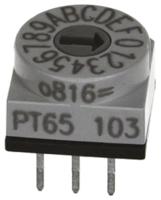 pt65106 Hartmann 16 Way Through Hole DIP Switch, Screwdriver Actuator
