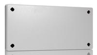 1518000 Rittal KX Series Steel Wall Box, IP66, 200 mm x 400 mm x 80mm