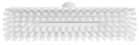 70435 Vikan Medium Bristle White Deck Brush, 32mm bristle length, Polyester, Polypropylene, Stainless Steel bristle material