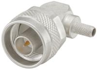 53s205-306n5 Rosenberger, Plug Cable Mount N Connector, 50Ω, Crimp, Solder Termination, Right Angle Body