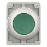 182927-m30c-fdl-g Eaton RMQ Titan M30 Series Green Illuminated Momentary Push Button, 30mm Cutout, IP66, IP67, IP69K