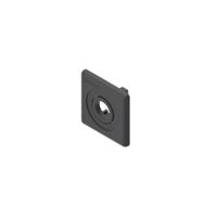3842548783 Bosch Rexroth Black Polypropylene Cover Cap, 40 x 40 mm Strut Profile