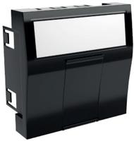 bc451cn8 CAE Multimedia Connect BC45 Series, 2 Way RJ45 Faceplate