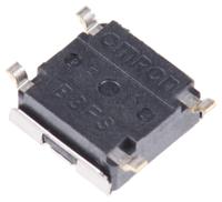 b3fs-1015 Omron IP00 Tactile Switch, SPST 50 mA @ 24 V dc 1.7mm Through Hole