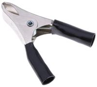 bu-40a-0 Mueller Electric Crocodile Clip, Nickel-Plated Steel Contact, 15A, Black