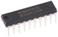 sn74hc540n Texas Instruments SN74HC540N Octal-Channel Buffer & Line Driver, 3-State, Inverting, 20-Pin PDIP