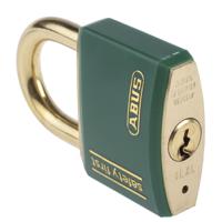 xr0084t40ka3 ABUS Key Weatherproof Brass Safety Padlock, Keyed Alike, 6mm Shackle, 40mm Body