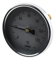 6080010180-818-913-12-104-46-46-50000 Jumo Immersion Dial Thermometer 0 → +120 °C, 608001/0180-818-913-12-104-46-46-50/000