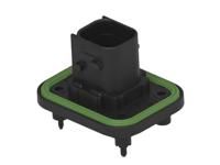1-2377473-1 TE Connectivity 1-23774 Series Vertical Panel PCB Header, 4 Contact(s), 6 mm Pitch, 2 Row, Shrouded
