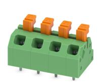 1864451 Phoenix Contact SPTAF 1/ 4-5.0-LL Series PCB Terminal Block, 4-Contact, 5mm Pitch, Through Hole Mount, 1-Row