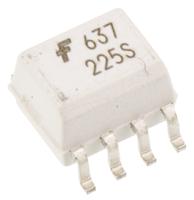 hcpl0637 onsemi, HCPL0637 DC Input Logic Gate Output Dual Optocoupler, Surface Mount, 8-Pin SOIC