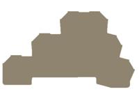1784210000 Weidmuller, AP DLD End Cover for use with DIN Rail Terminal Blocks