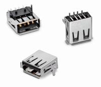 629104151021 Wurth Elektronik Straight, SMT, Plug- Single Port Type A 2.0 USB Connector