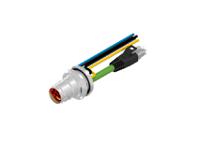 57-22010 CONEC Connector, 9 Contacts, Panel, B17 Connector, Socket, Male/Female, IP65, IP67, 57-22 Series