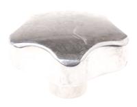 478-501 RS PRO Silver Multiple Lobes Clamping Knob, M10, Threaded Hole