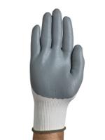 11800090 Ansell HyFlex 11-800 White Nylon Nylon Glove, Size 9, Nitrile Coating