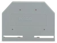 281-301 WAGO 281 Series End And Intermediate Plate for Use with Rail Mount Terminal Blocks