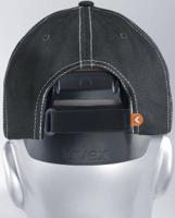 9794401 uvex Black Standard Peak Bump Cap, ABS Protective Material