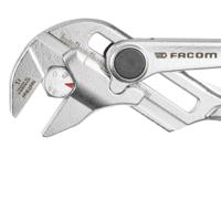pwf250gpf Facom PWF250GPF Plier Wrench, 250 mm Overall, Angled Tip