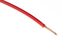 222-6232 Hew Heinz Eilentropp SIFF Series Red 0.7 mm² Hook Up Wire, 19 AWG, 408/0.05 mm, 20m, Silicone Insulation