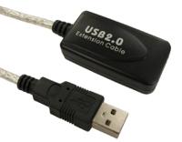 286-3333 RS PRO USB 2.0, Male USB to Female USB, 480Mbps, 5m