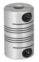 132-168 RS PRO Beam Coupling, 19.05mm Outside Diameter, 6mm Bore, 31.75mm Length Flexible Beam Coupling