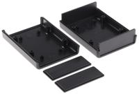 1593lbk Hammond 1593 Black ABS Enclosure, 92 x 66 x 28mm