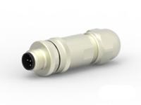 t4111411051-000 TE Connectivity Circular Connector, 5 Contacts, Cable, M12 Connector, Plug, Male, IP67, T411 Series