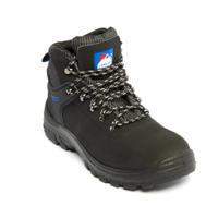 2601bk080 Himalayan 2601 Black Steel Toe Capped Unisex Safety Boots, UK 8, EU 42
