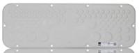 2563300 Rittal SZ Series RAL 7035 Plastic Gland Plate, 447mm W for Use with AX