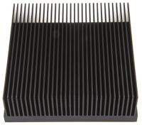 tdex3132100 Thermo Electric Devices Heatsink, Universal Rectangular Alu, 0.6K/W, 100 x 101.6 x 32mm
