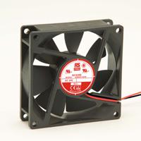 541-5306 RS PRO Axial Fan, 24 V dc, DC Operation, 68m³/h, 2.41W, 100mA Max, 80 x 80 x 25mm